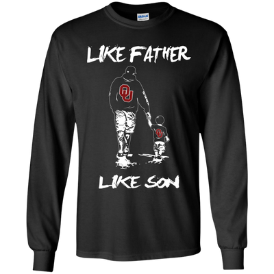 Happy Like Father Like Son Oklahoma Sooners T Shirts