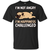 I'm Not Angry I'm Happiness Challenged Pug T Shirts