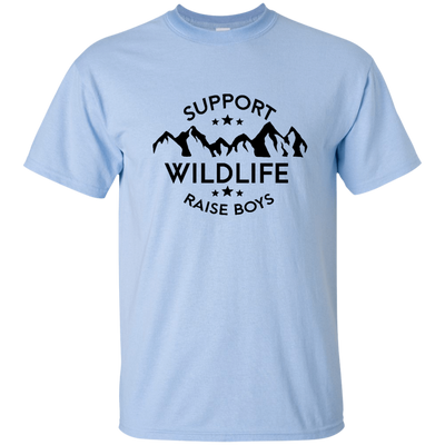 Support Wildlife Raise Boys T Shirts V2