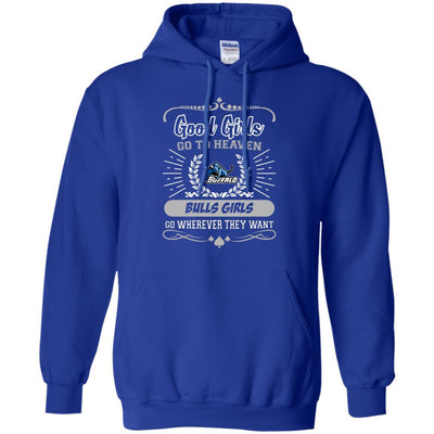 Good Girls Go To Heaven Buffalo Bulls Girls T Shirts