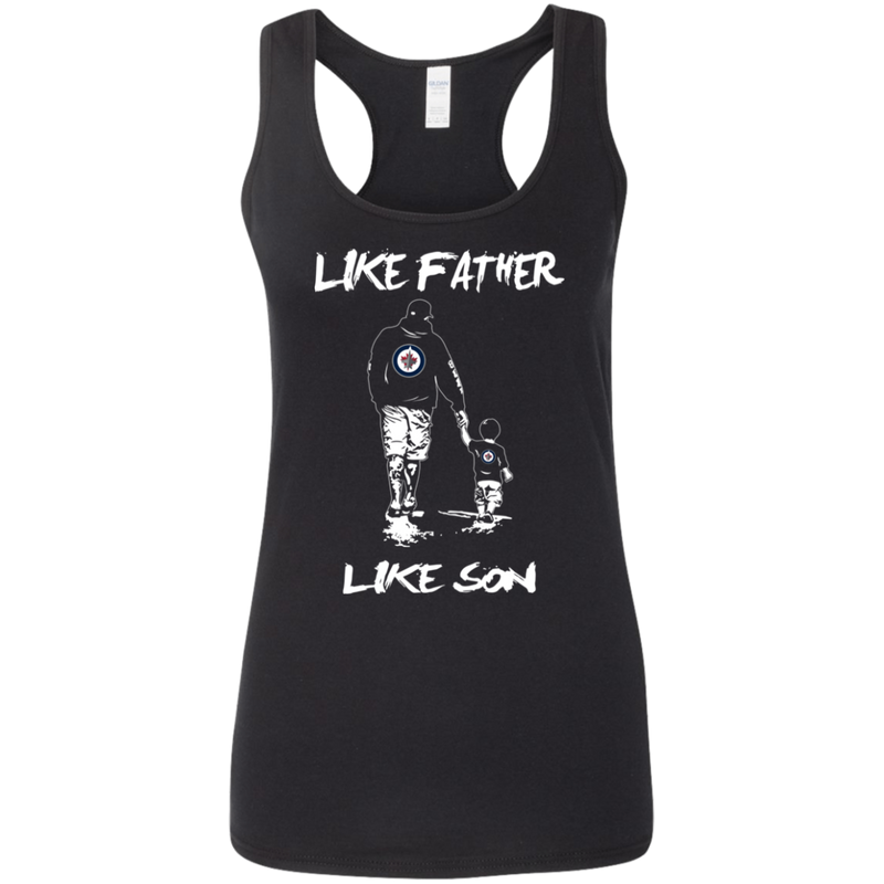 Happy Like Father Like Son Winnipeg Jets T Shirts