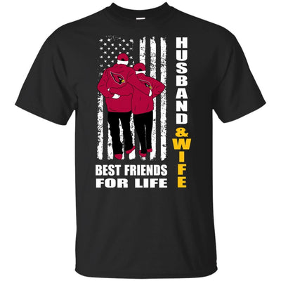 Husband And Wife Best Friends For Life Arizona Cardinals T Shirt - Best Funny Store