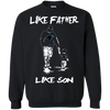 Happy Like Father Like Son Carolina Panthers T Shirts