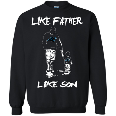 Happy Like Father Like Son Carolina Panthers T Shirts