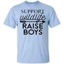 Support Wildlife Raise Boys T Shirts V1