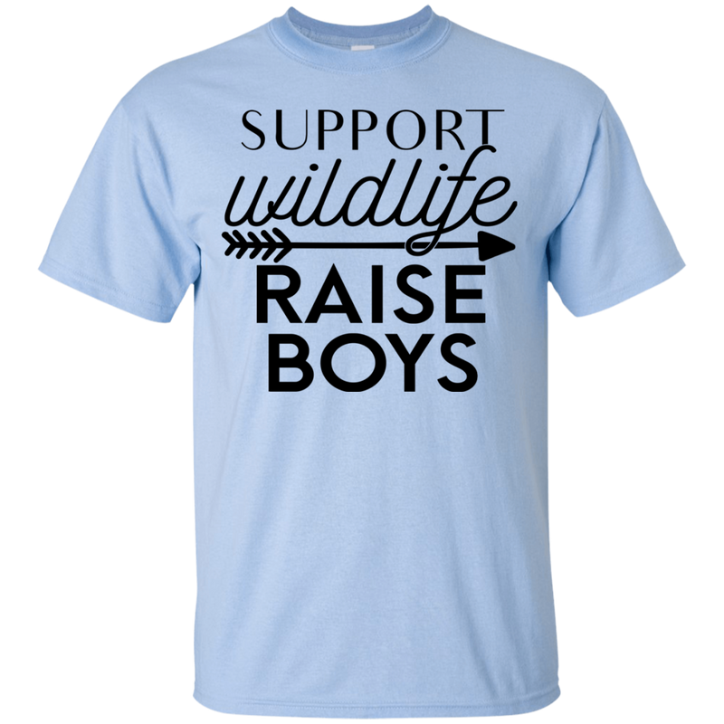 Support Wildlife Raise Boys T Shirts V1
