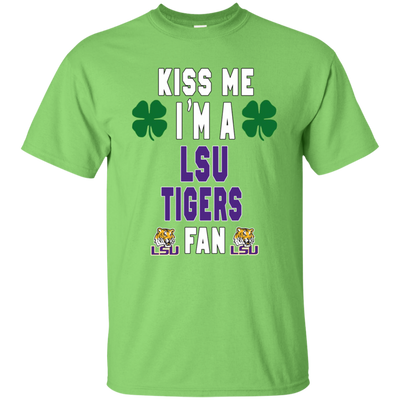 Fabulous Patrick's Day Stunning Logo LSU Tigers T Shirts