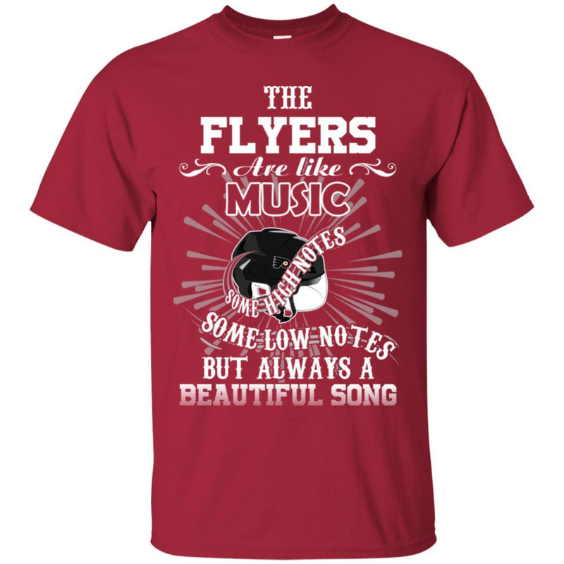 The Philadelphia Flyers Are Like Music T Shirt