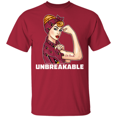 Beautiful Girl Unbreakable Go Arizona Cardinals T Shirt