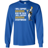 I Will Support Everywhere UCLA Bruins T Shirts