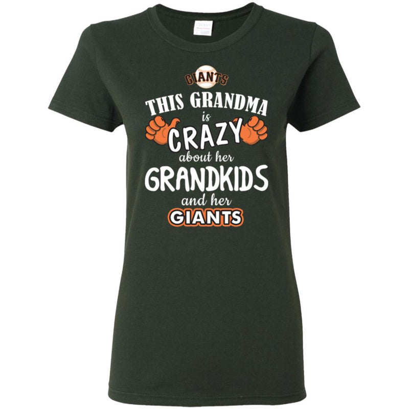 This Grandma Is Crazy About Her Grandkids And Her San Francisco Giants T Shirt