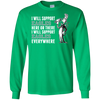 I Will Support Everywhere Philadelphia Eagles T Shirts