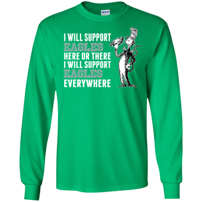 I Will Support Everywhere Philadelphia Eagles T Shirts