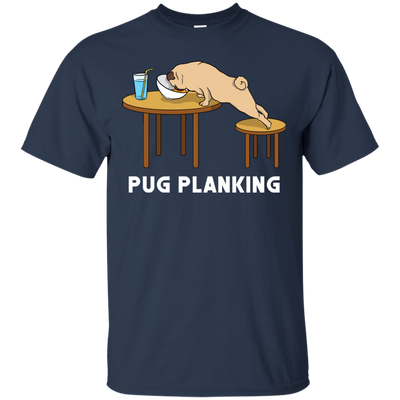 Pug Planking T Shirts