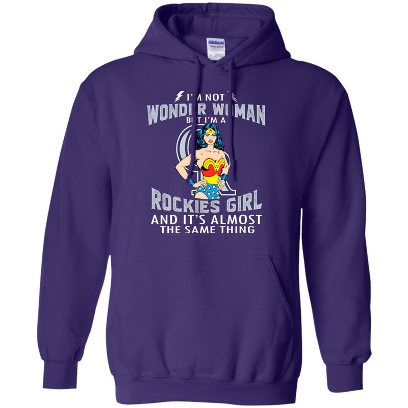 I'm Not Wonder Woman Colorado Rockies T Shirts