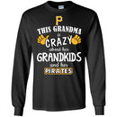 This Grandma Is Crazy About Her Grandkids And Her Pittsburgh Pirates T Shirt
