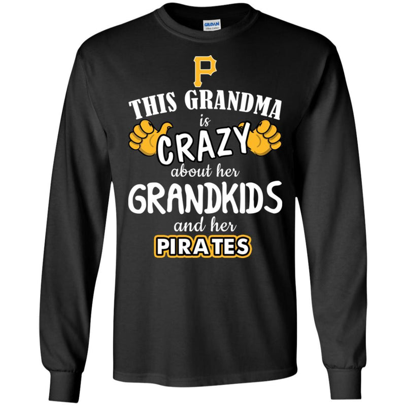 This Grandma Is Crazy About Her Grandkids And Her Pittsburgh Pirates T Shirt