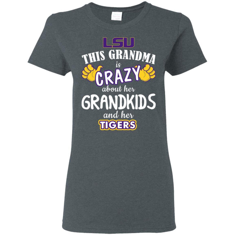 This Grandma Is Crazy About Her Grandkids And Her LSU Tigers T Shirt