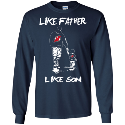 Happy Like Father Like Son New Jersey Devils T Shirts