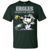 Philadelphia Eagles Make Me Drinks T-Shirt