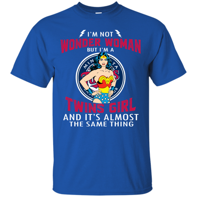 I'm Not Wonder Woman Minnesota Twins T Shirts