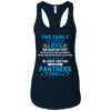 We Are A Carolina Panthers Family T Shirt