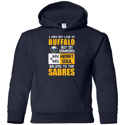 My Heart And My Soul Belong To The Buffalo Sabres T Shirts