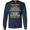 We Are A Washington Redskins Family T Shirt