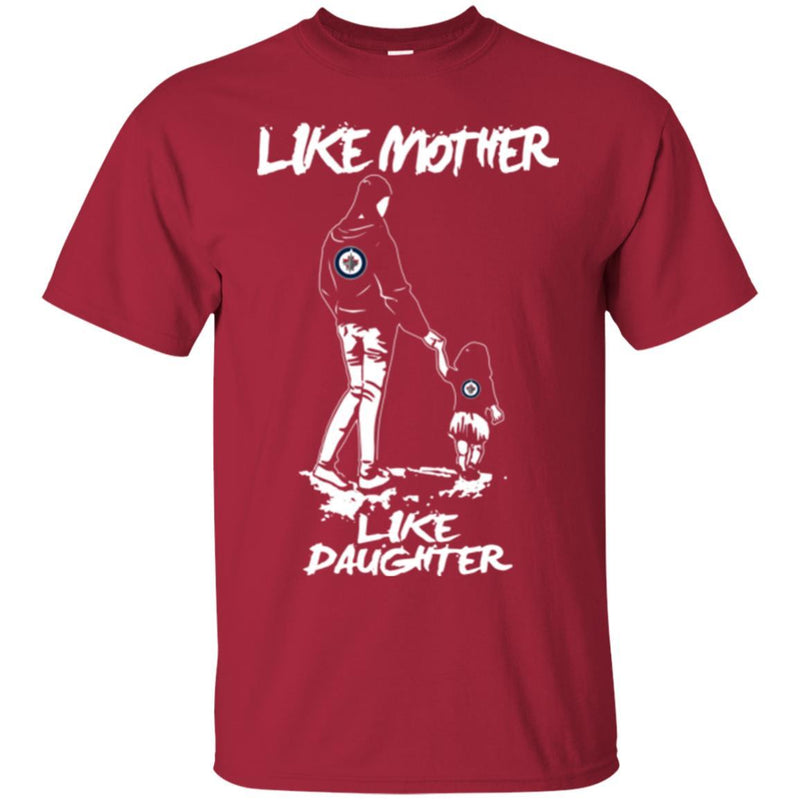 Like Mother Like Daughter Winnipeg Jets T Shirts