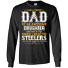 Proud Of Dad Of An Awesome Daughter Pittsburgh Steelers T Shirts