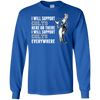 I Will Support Everywhere Indianapolis Colts T Shirts