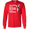 I Will Support Everywhere Cincinnati Reds T Shirts