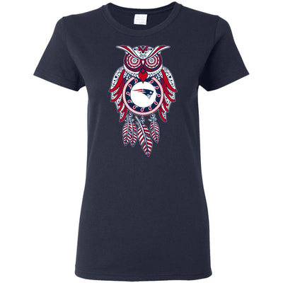 Dreamcatcher Owl New England Patriots T Shirt