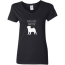 Pug Lives Matter Funny Dog T Shirts With Cool Graphics