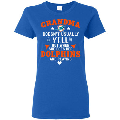 But Different When She Does Her Miami Dolphins Are Playing T Shirts