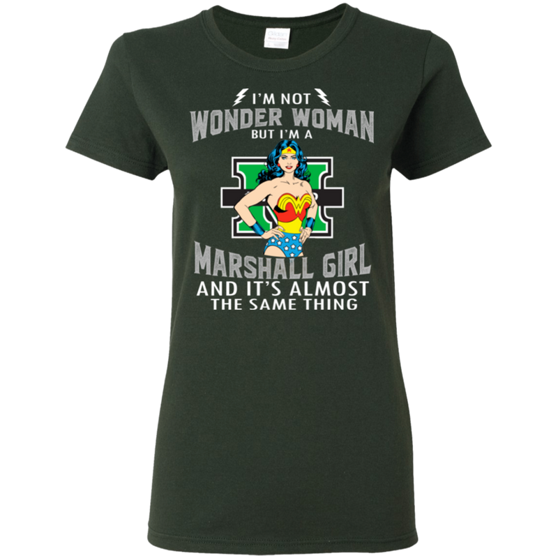 I'm Not Wonder Woman Marshall Thundering Herd T Shirts