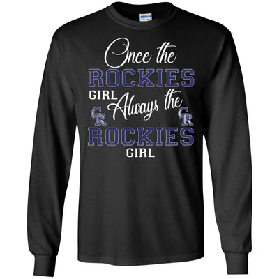 Always The Colorado Rockies Girl T Shirts