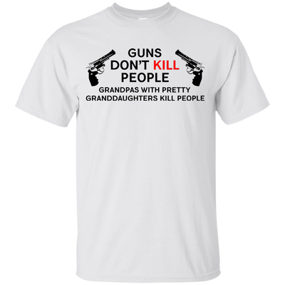 Gun Don't Kill People T Shirts V2