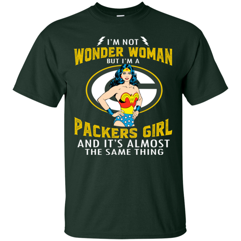 I'm Not Wonder Woman Green Bay Packers T Shirts