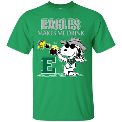 Eastern Michigan Eagles Make Me Drinks T Shirt