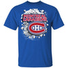 Colorful Earthquake Art Montreal Canadiens T Shirt