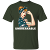 Beautiful Girl Unbreakable Go Philadelphia Eagles T Shirt