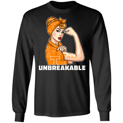 Beautiful Girl Unbreakable Go Tennessee Volunteers T Shirt