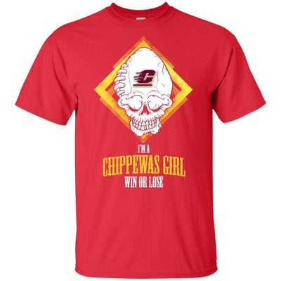 Central Michigan Chippewas Girl Win Or Lose T Shirts