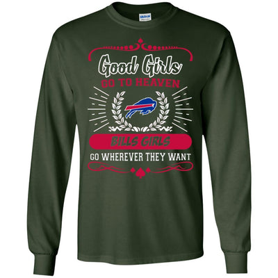 Good Girls Go To Heaven Buffalo Bills Girls T Shirts