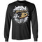 Colorful Earthquake Art Anaheim Ducks T Shirt