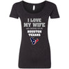 I Love My Wife And Cheering For My Houston Texans T Shirts