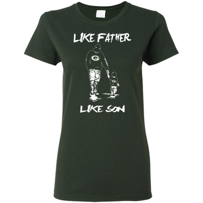 Happy Like Father Like Son Green Bay Packers T Shirts