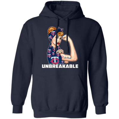 Beautiful Girl Unbreakable Go Minnesota Twins T Shirt