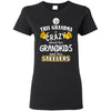 Funny This Grandma Is Crazy About Her Grandkids And Her Steelers T Shirts